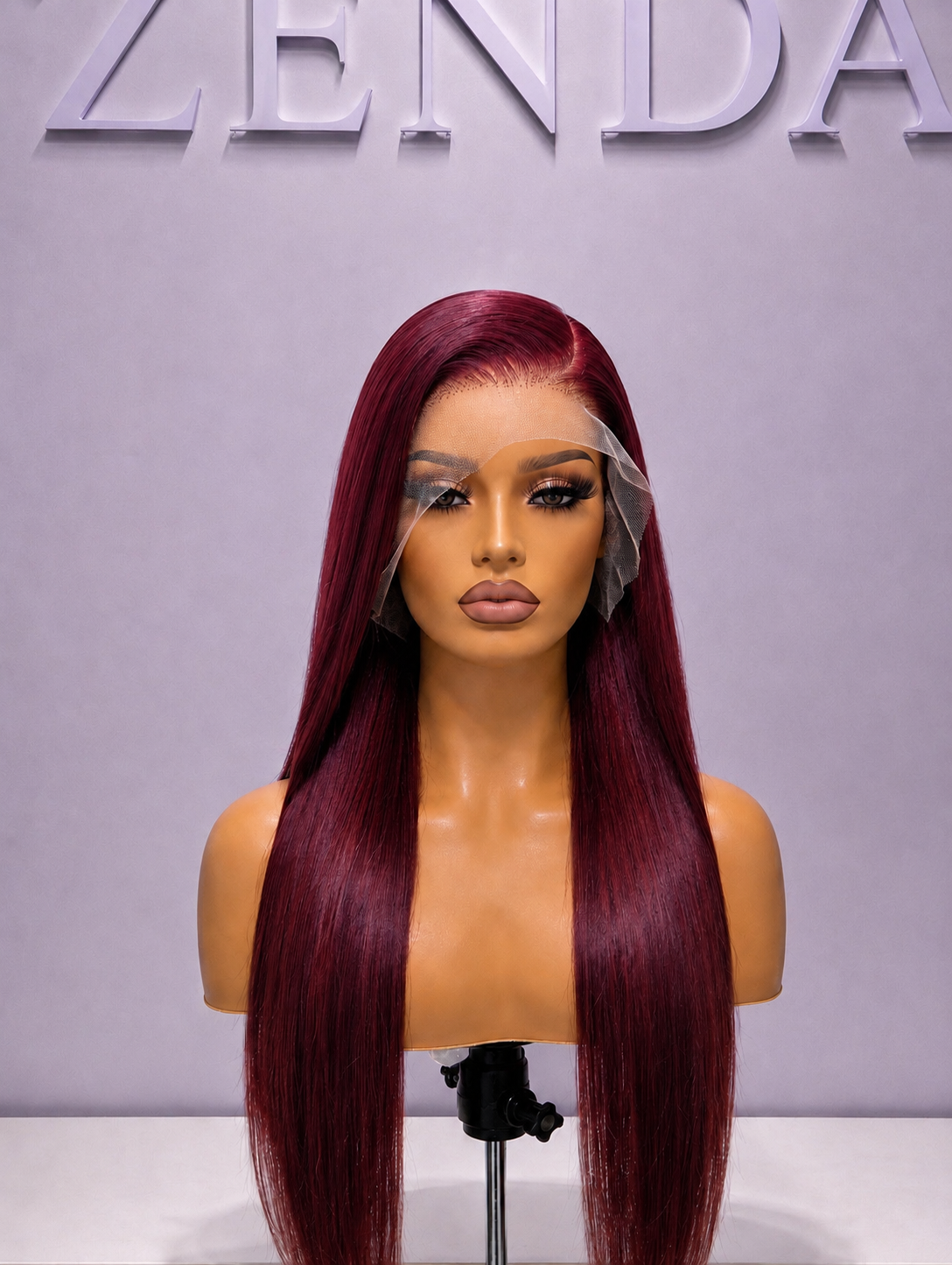 Premium Burgundy Straight